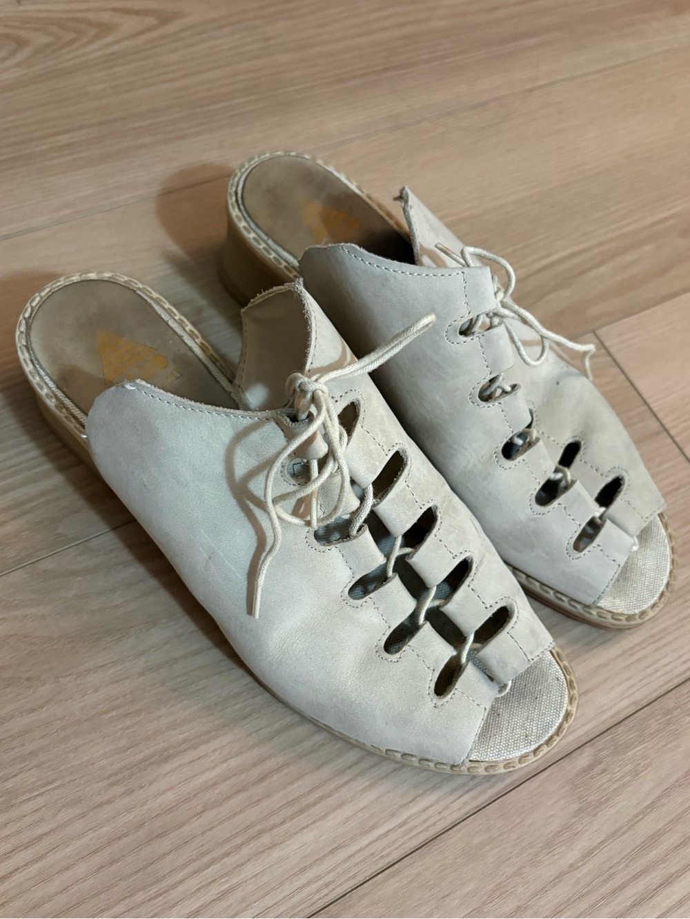 Women's Lace-Up Open-Toe Slide Sandals - Aldo vintage